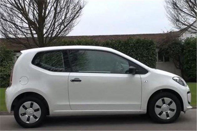 VW Up Take Up White Side