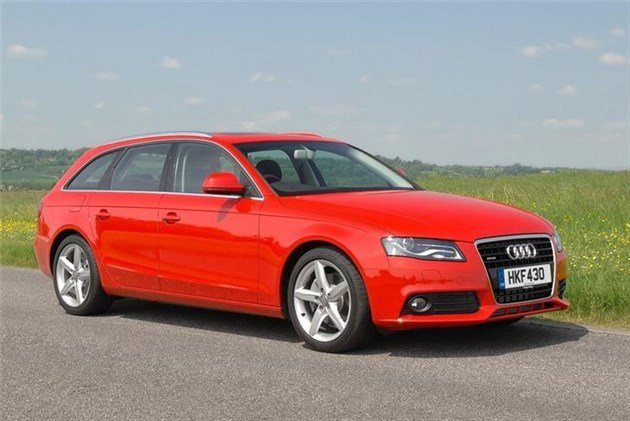 Audi A4 Avant 2012 F34 Red