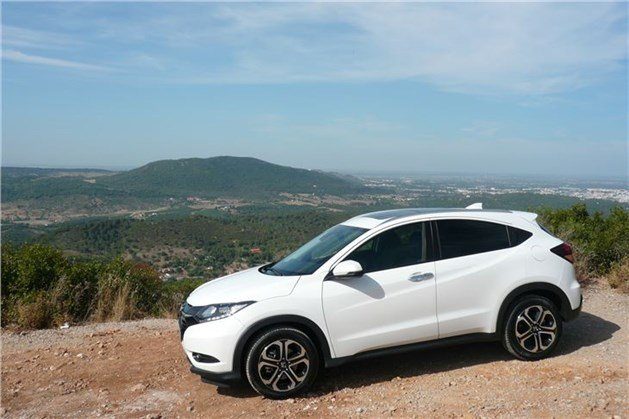 Honda HRV 2015 Side Against Hills