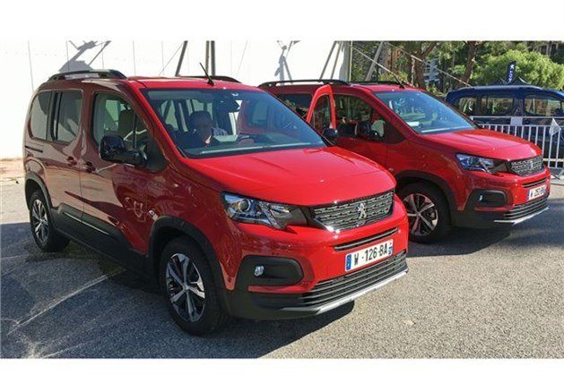 Peugeot Rifter 2018 2 Shot Red
