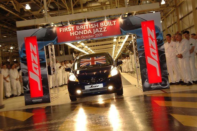 Hon Jazz First Off Line In UK