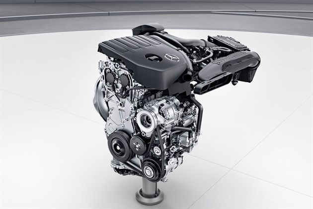 Mercedes M282 1,332cc Engine