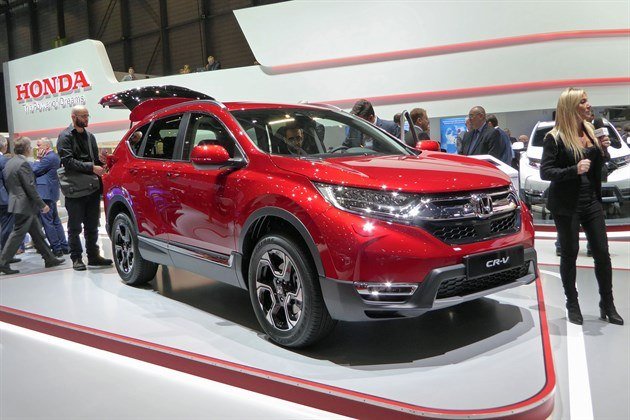 Honda CR-V 2018 F34 Red