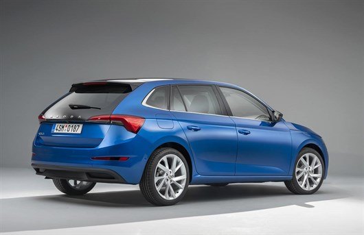 Skoda -scala -rear