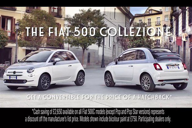 FIAT 500 Collezione Pair TV Comm