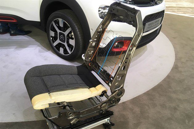 Citroen C4 Cactus Seat Cutaway