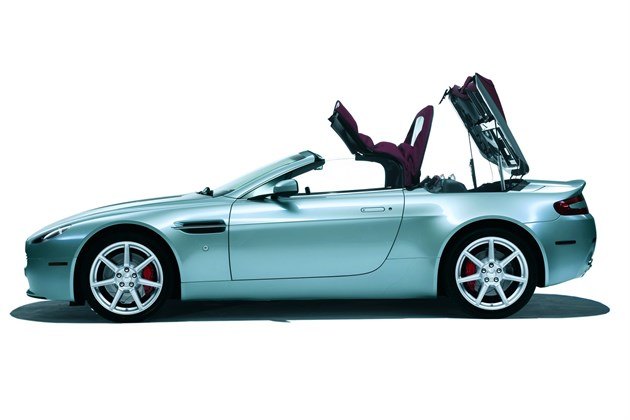 Aston Martin V8 Vantage Roof Folding