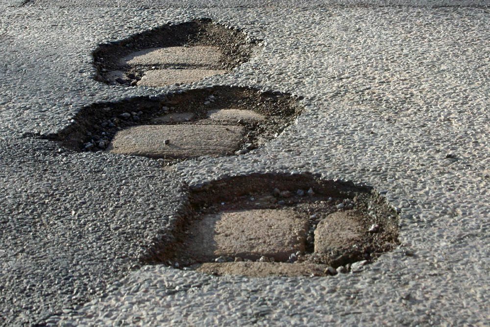 Potholes 1 700