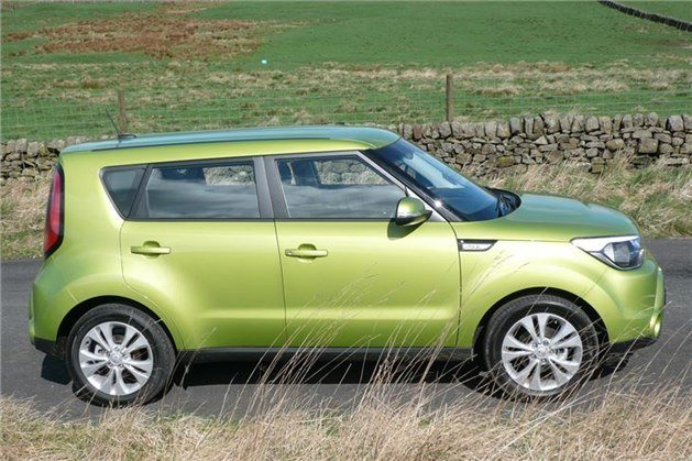 KIA Soul II Side Green Moors