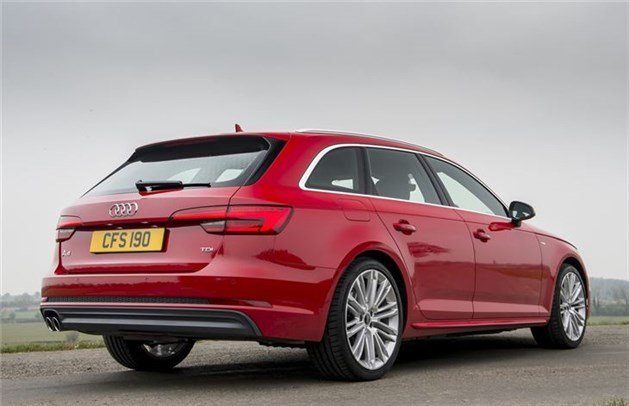 Audi A4 Avant 2015 R34 Red