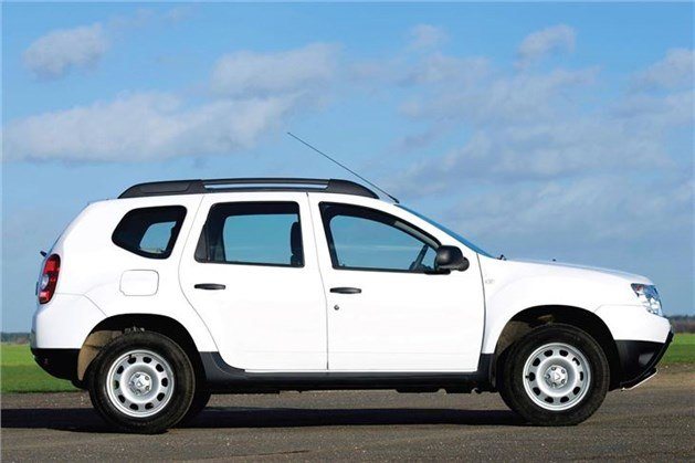 Dacia Duster Access Side White