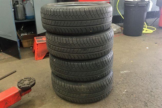 Michelin Energy Saver Tyre Pile