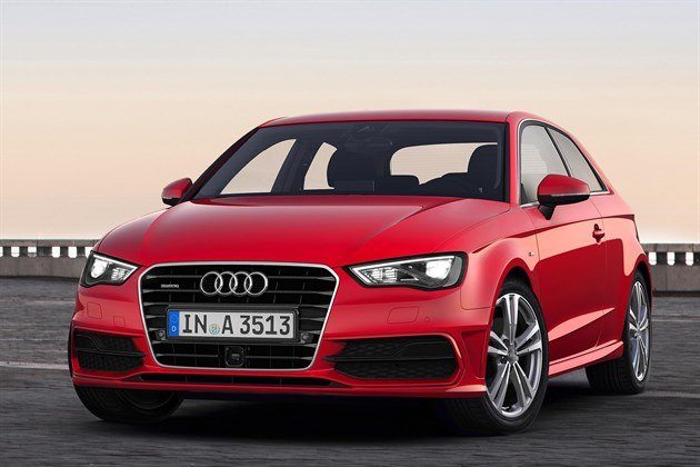 Audi A3 2012 Front Red