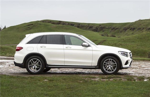Mercedes -Benz GLC Side White