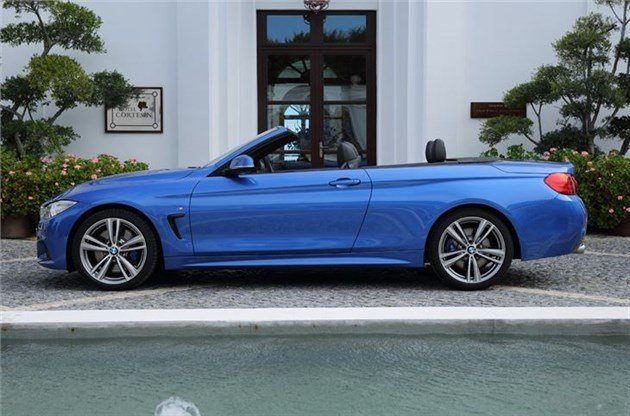 BMW 4 Series Convertible Side