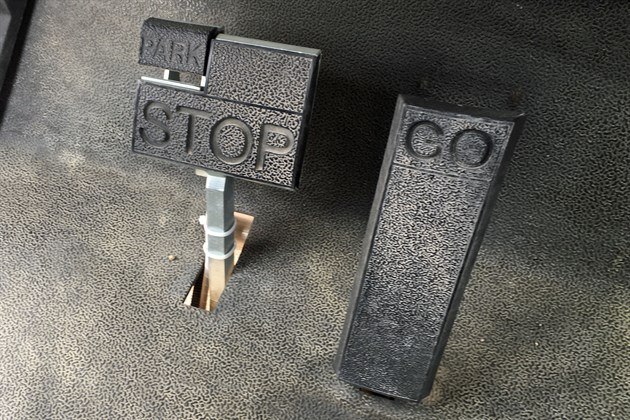 Left Foot Braking Stop Go Pedals