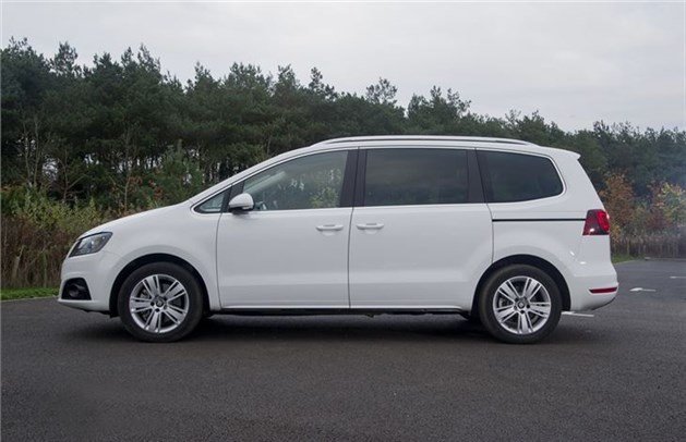 SEAT Alhambra Side White
