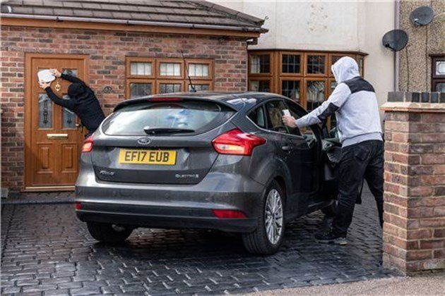 Ford Keyless Theft Staged Photo