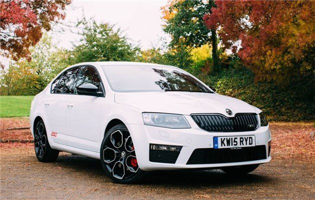 Skoda Octavia V RS F34 White)