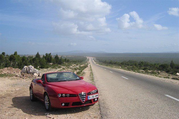 Alfa Spider Open Road