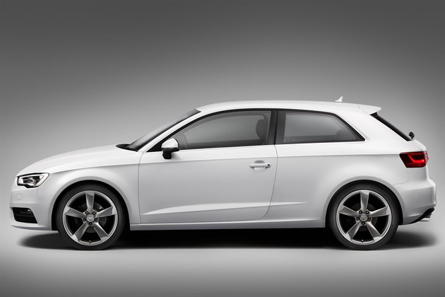 Audi A3 2012 Side White