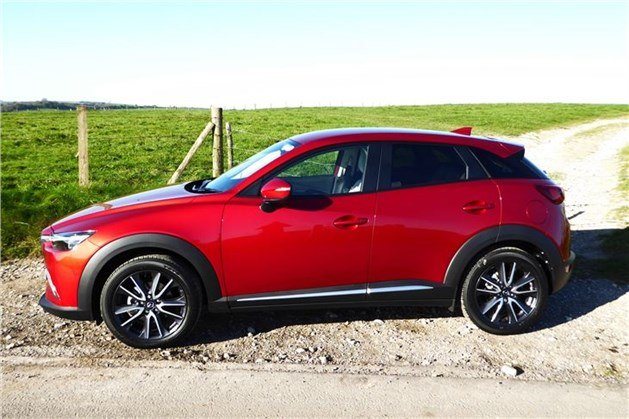 Mazda CX3 2017 Side Facing Left