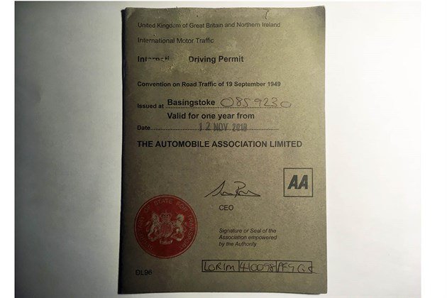 International Driving Permit