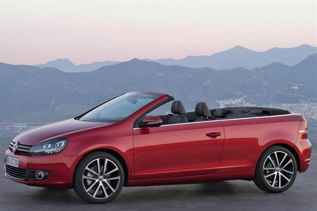 VW Golf VI Cabrio Side 700