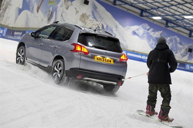 Peugeot 2008 Ski Slope