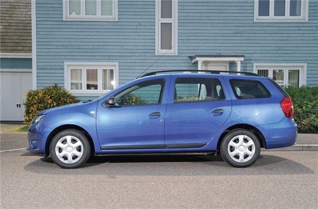Dacia Logan MCV Side Blue