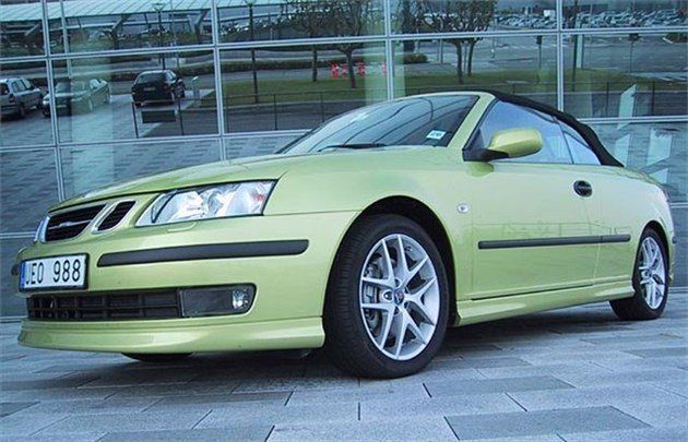 SAAB 9-3 Convertible 2003 F34 Green (3)
