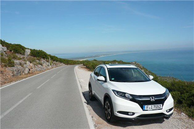Honda HRV 2015 F34 Against Coastline