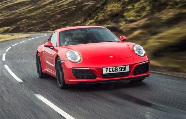 Porsche 911 991 Front Red