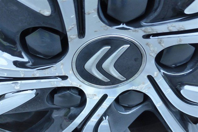 Citroen Alloy Wheel Corrosion