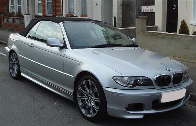BMW E46 3-Series Facelift Cabrio Obscured