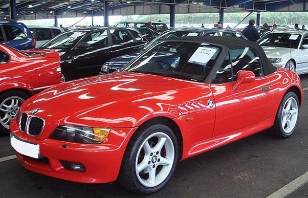 BMW Z3 F34 Red Retouched