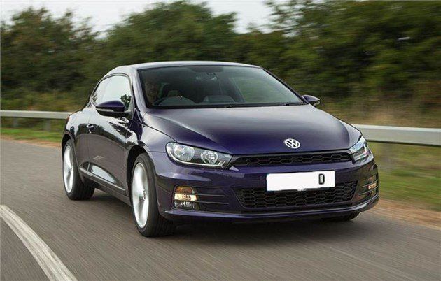VW Scirocco Road Front Retouched