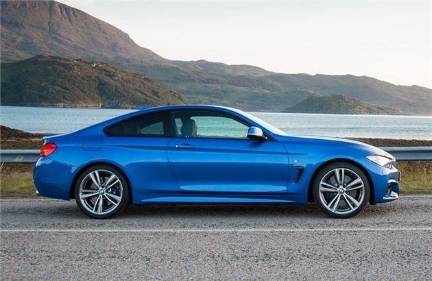 BMW 4 Series Coupe Side