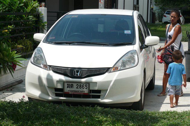 Honda Jazz Rental Side Of House