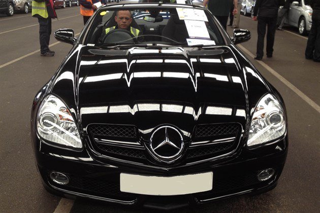 Mercedes SLK 08 Reg Bbsh Retouched