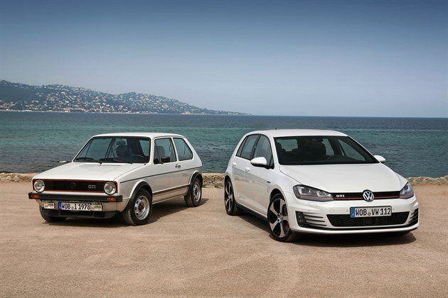 VW Golf GTI Mk 1 And Mk7