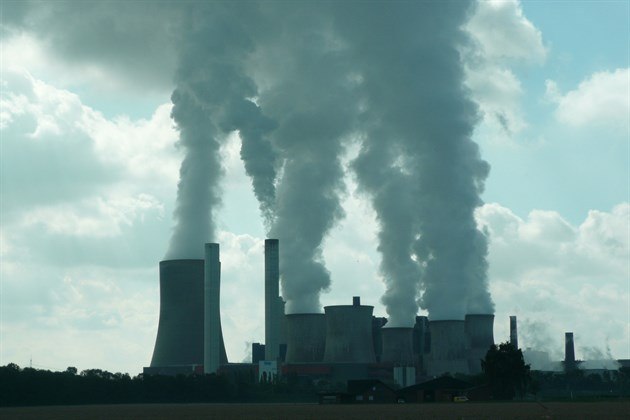 Power Station Near Dusseldorf