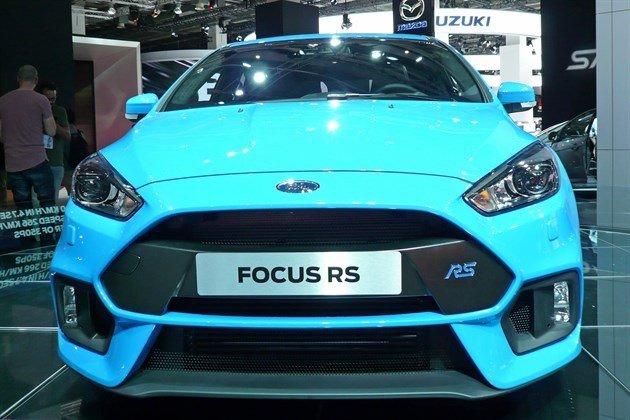 Ford Focus RS 2016 Front Blue