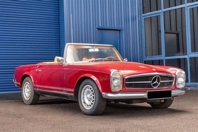 MB 250SL Pagoda 1967 LHD Historics (1)