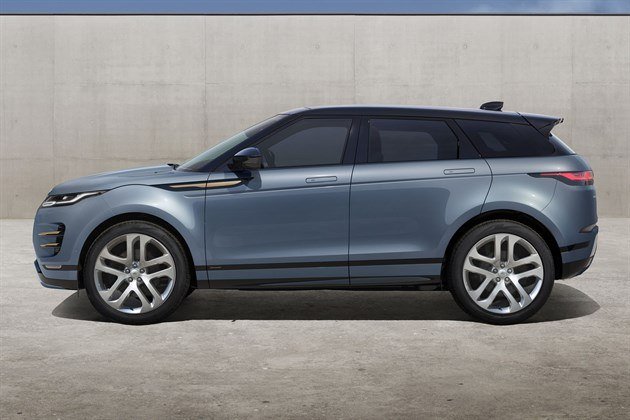 LR R Rvr Evoque 5-door 2019 Side