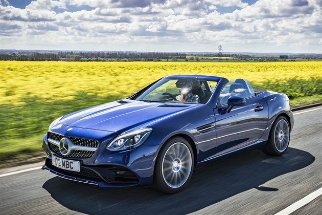 MB SLC 2018 F34 Road Speed