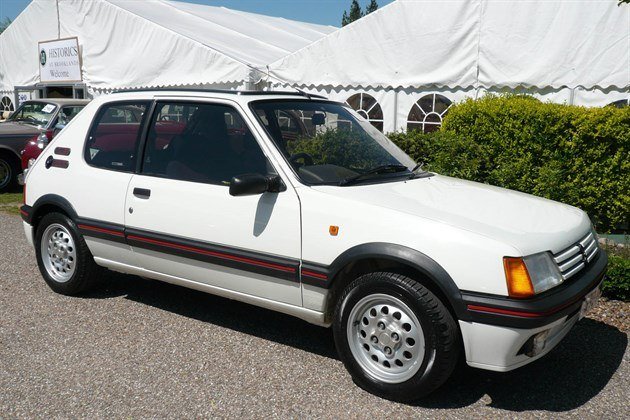 Peugeot 205 GTI 1.6 White F34