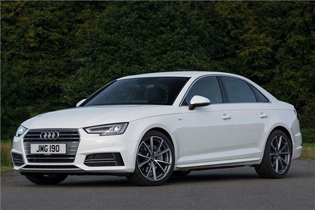 Audi A4 B9 2015 F34 White)