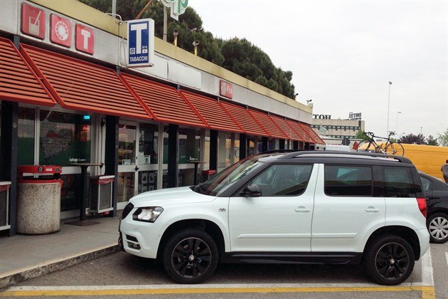 Skoda Yeti Rest Stop 1
