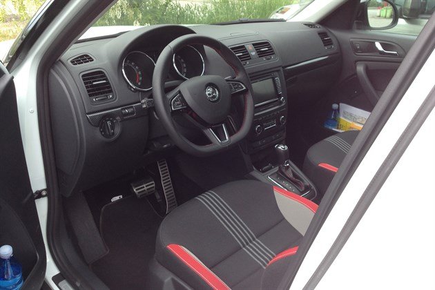 Skoda Yeti Road Trip Cockpit DSG
